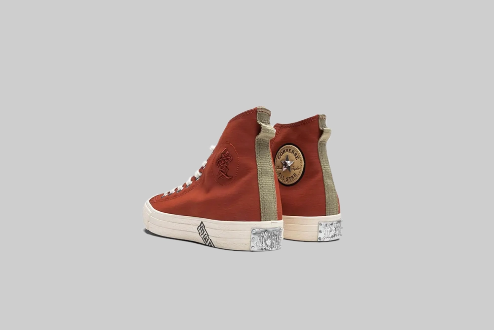 Simple Wear Converse x NARUTO SHIPPUDEN Gaara Chuck Taylor All Star High Top - A14838C