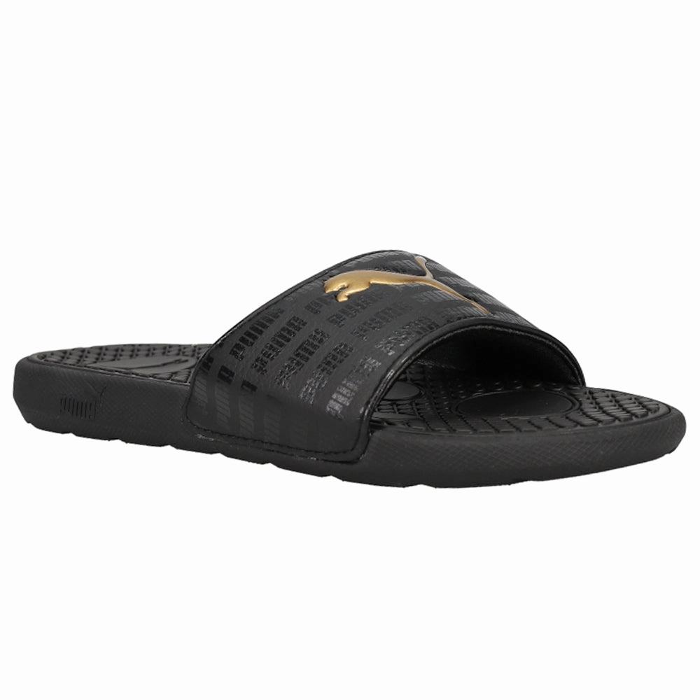 Seamless Interior Finish Cool Cat Echo Logo Slide Sandals