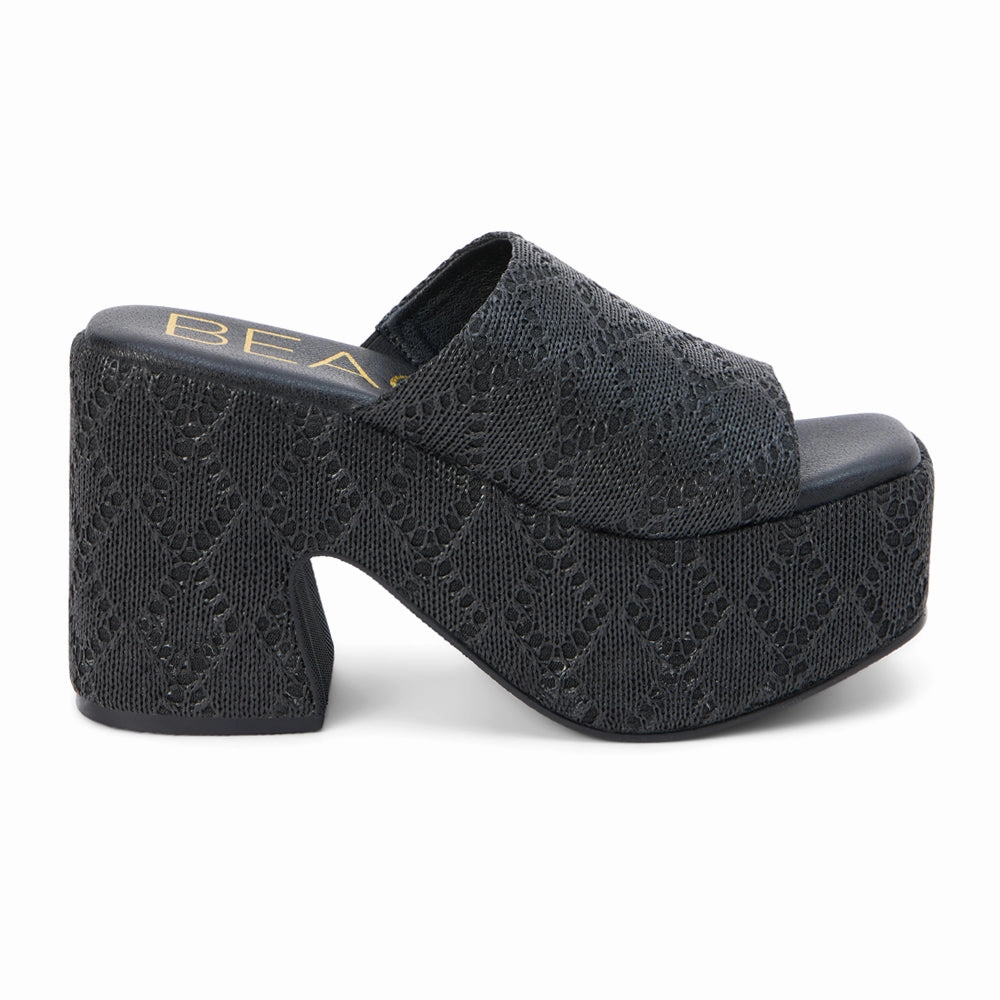 Short - distance Como Block Heel Platform Sandals