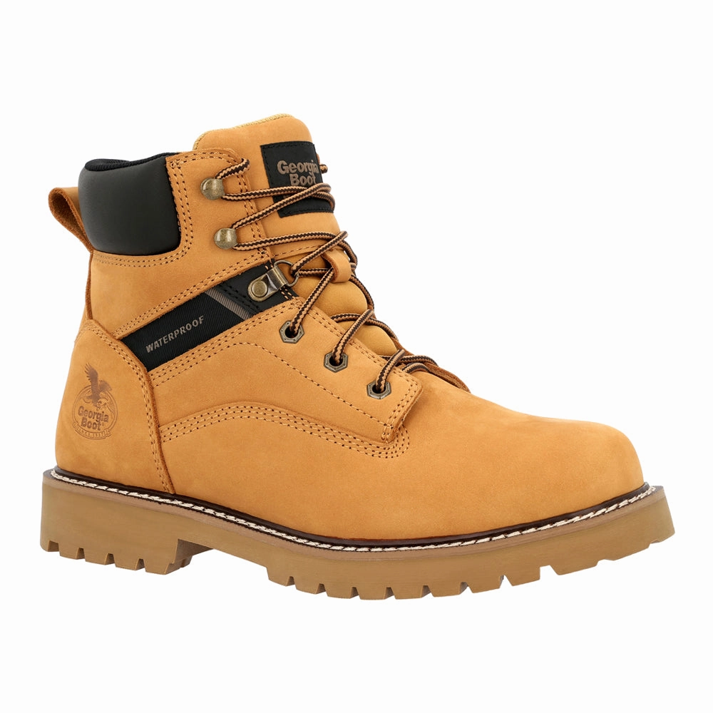 Core 37 6 Inch Waterproof Steel Toe Work Boots Comfortable fit