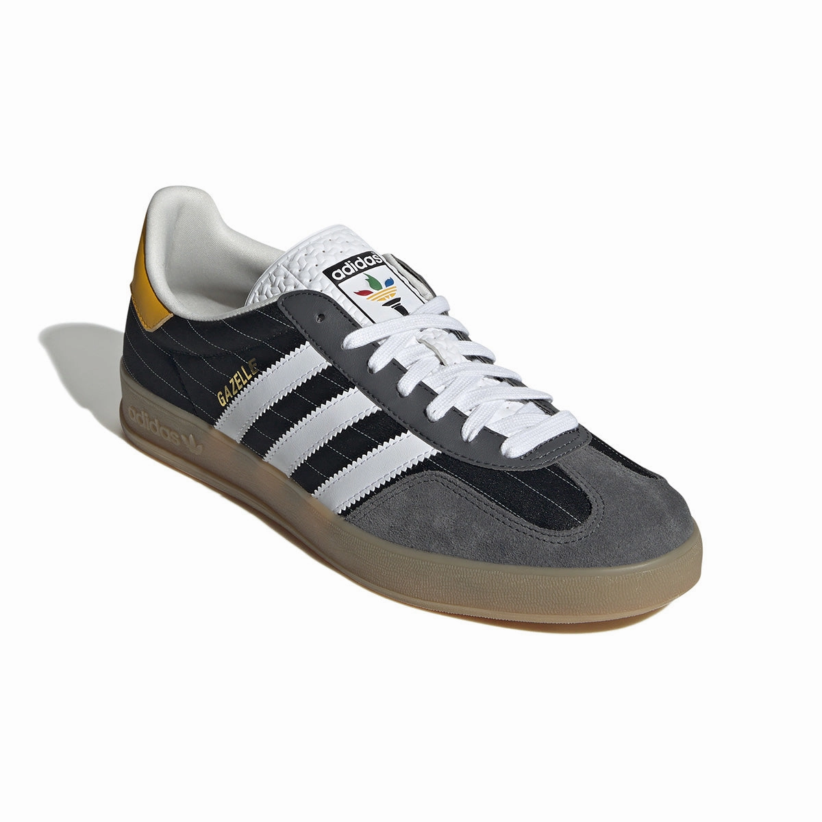 Gazelle Indoor 'Black White' Beach Footwear Gel Infused Lining