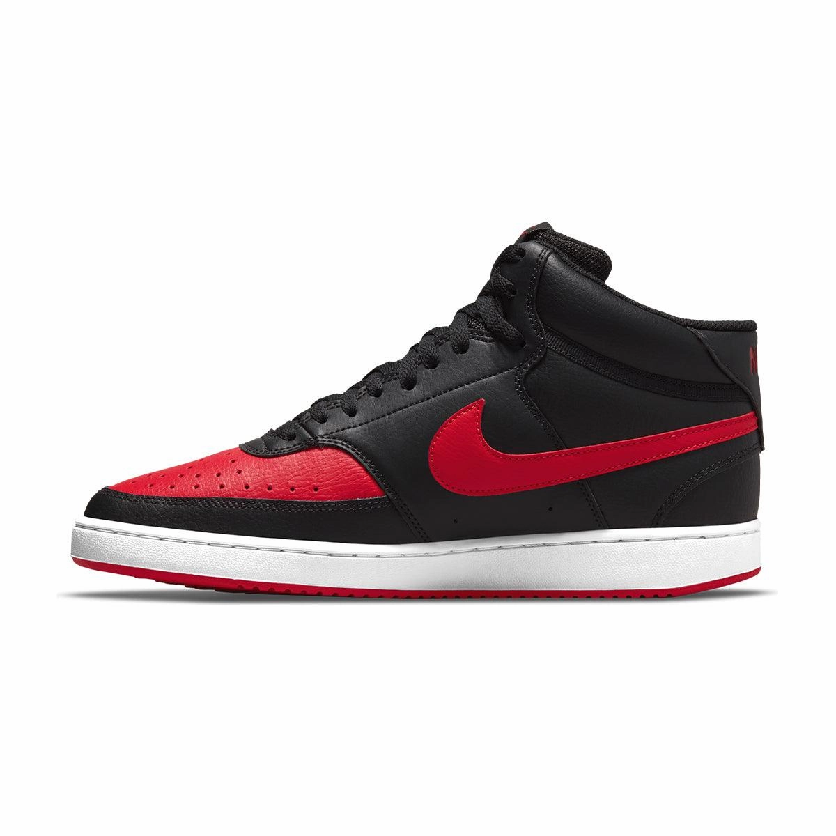 Compression Molded Sole absorbing Court Vision Mid 'Bred'