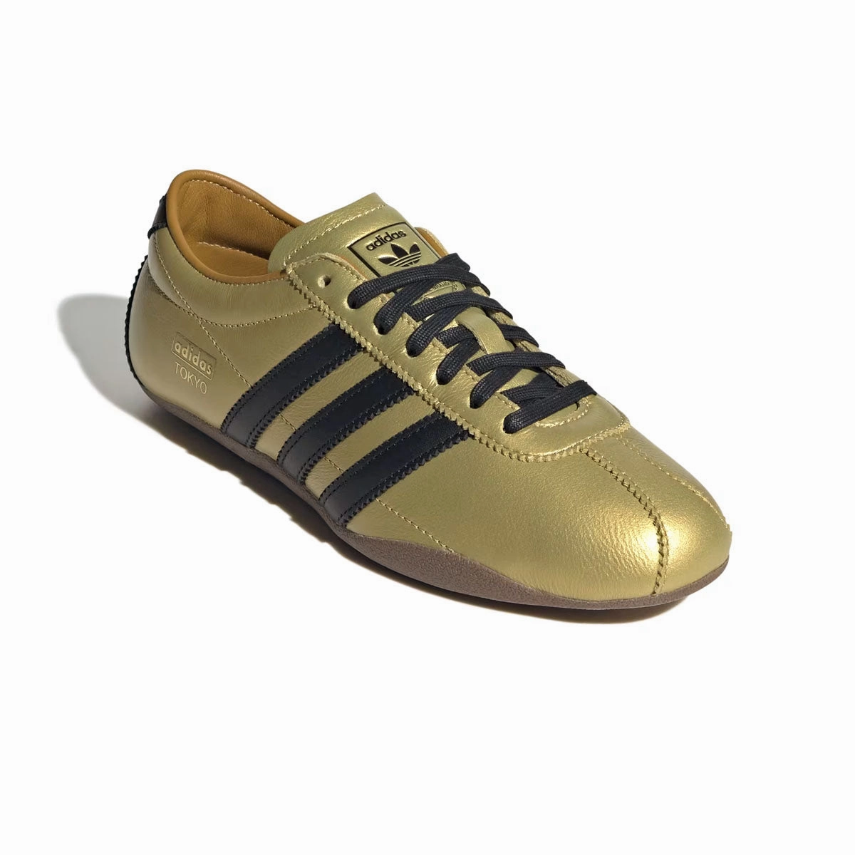 Wmns Tokyo 'Gold Metallic Black Gum' Brown