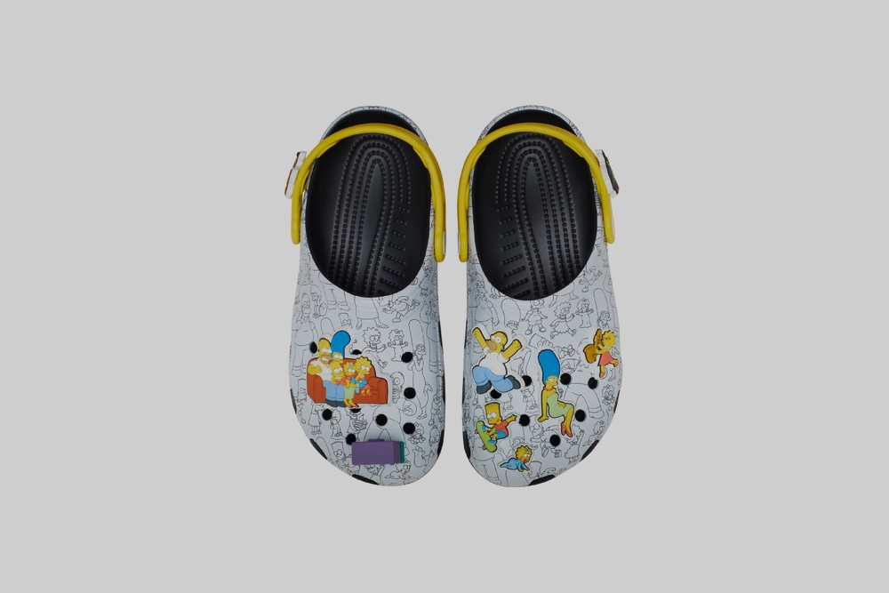 Crocs The Simpsons Classic Clog 'Grey' Workout