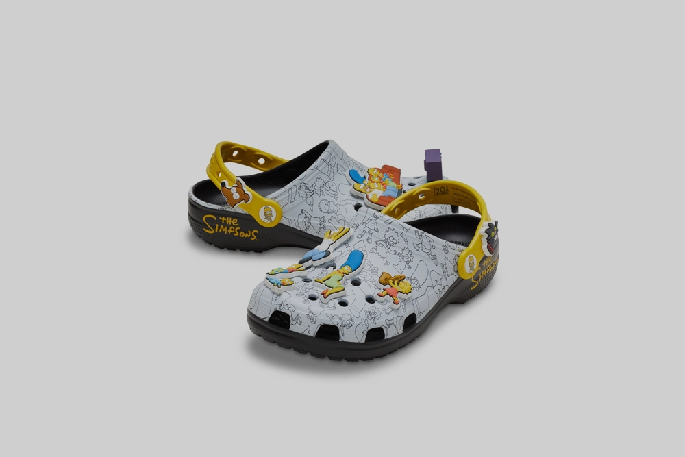 Crocs The Simpsons Classic Clog 'Grey' Chill Vibes