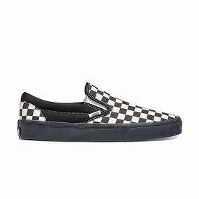 Classic Checkboard Slip-on 'Black White' Impact Dispersing Structure High-top
