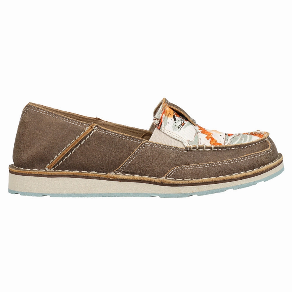 Seamless Toe Box yoga - style Cruiser Western Aloha Slip On Flats