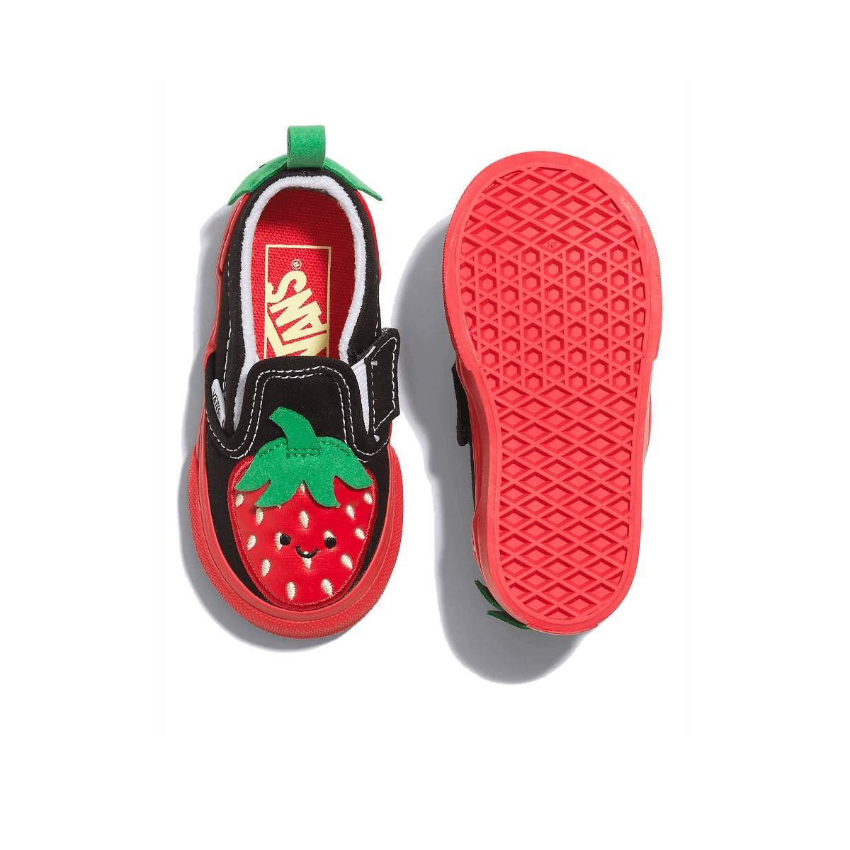 Sleek Build Thermoformed Heel Cup Toddler's Slip-On V 'Berry'