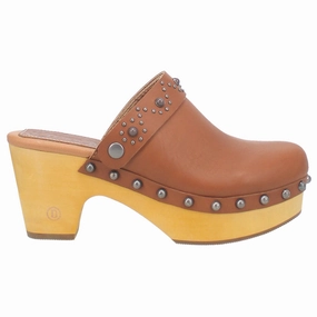Open Deadwood Studded Mule Clogs