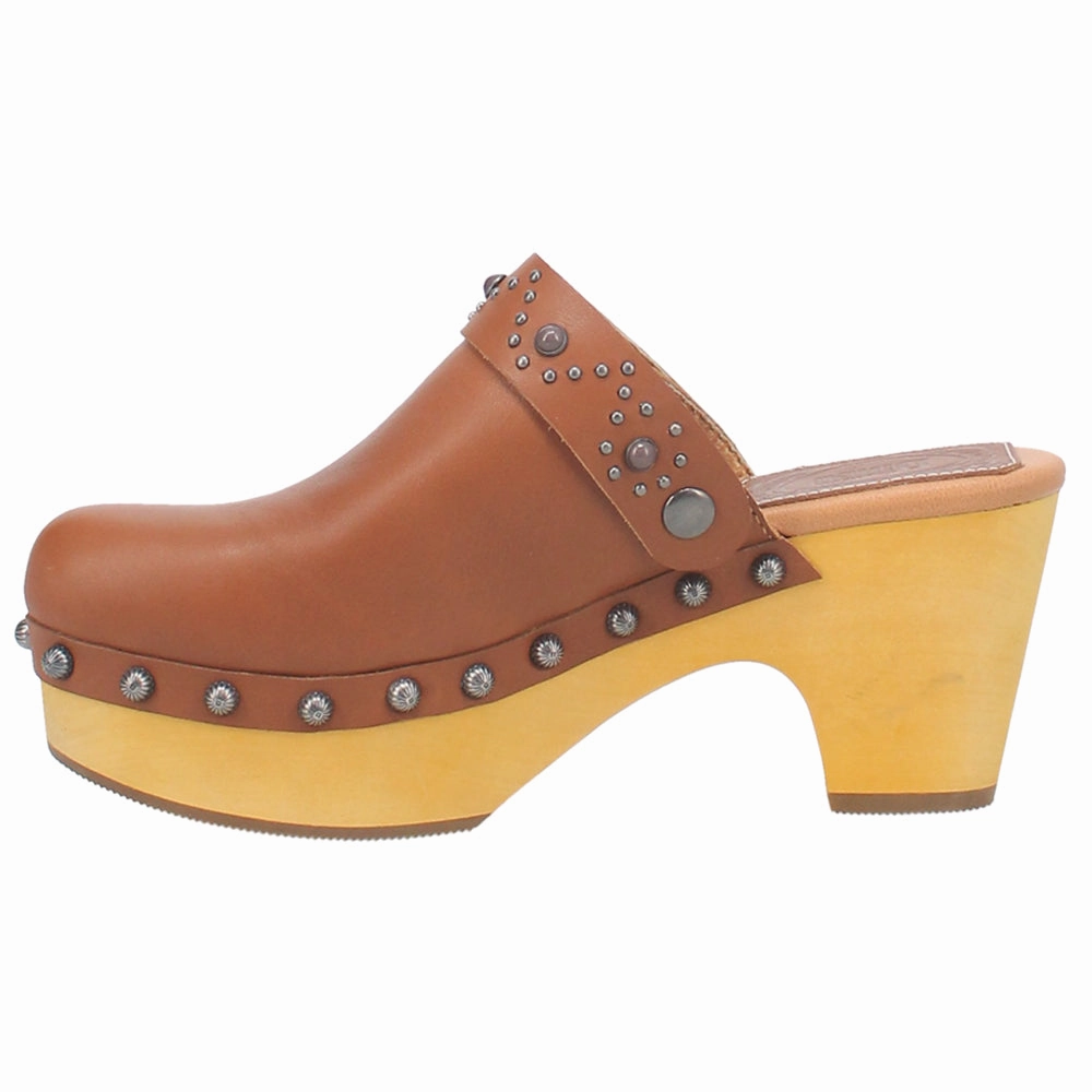 Deadwood Studded Mule Clogs Heat Sealed Seams kids - specific functions