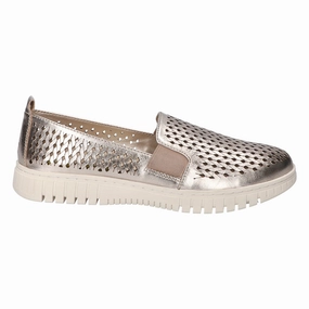 hook - and - loop closure Airflow Ventilation Helm Comfort Metallic Cut-Outs Slip On Sneakers