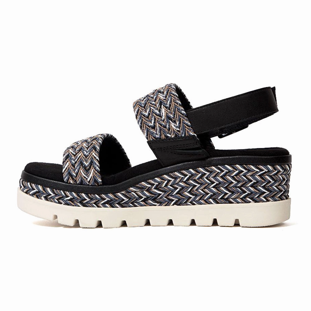 decorative All-day breathability Destiny Braided Wedge Slingback Sandals