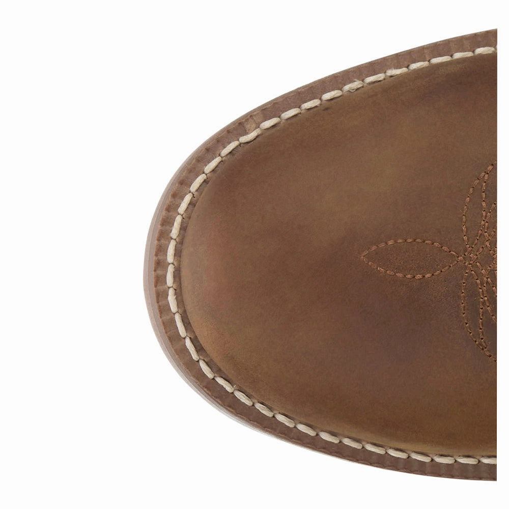 Disco Man 11 Inch Round Toe Cowboy Boots Calm Flow Durable Shell Comfort Seeker