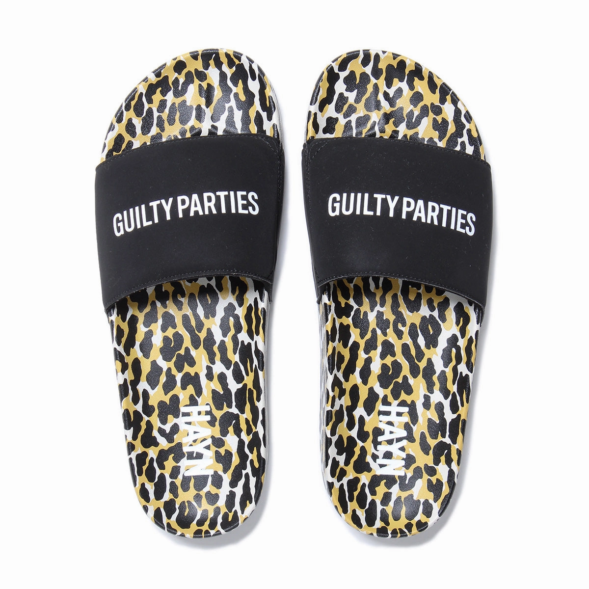 slip - resistant outsole   Hayn Slides 'Yellow'