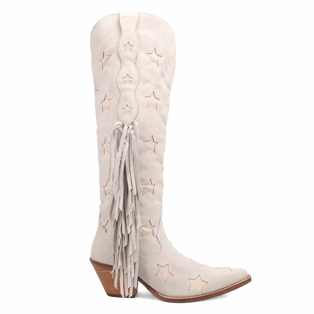 Super Star Fringe Tooled Inlay Snip Toe Cowboy Boots loafer
