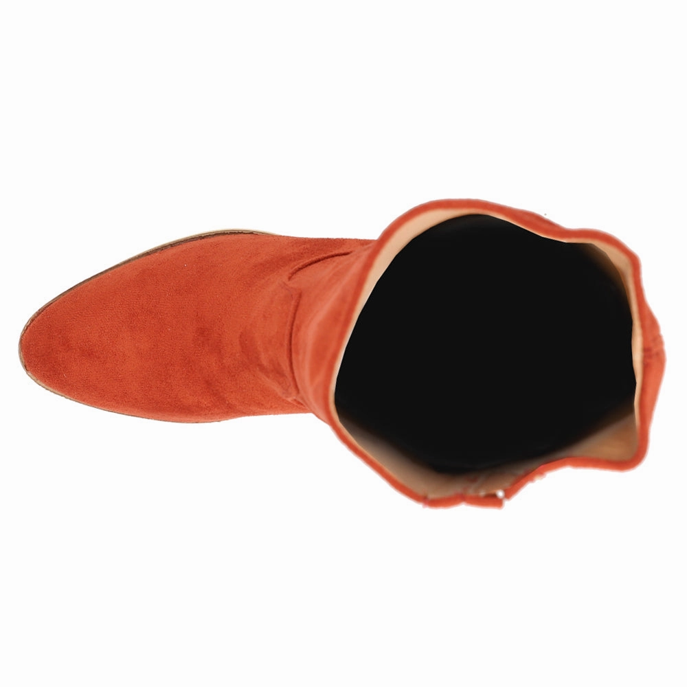 Seamless Design Wicked Round Toe Pull On Boots