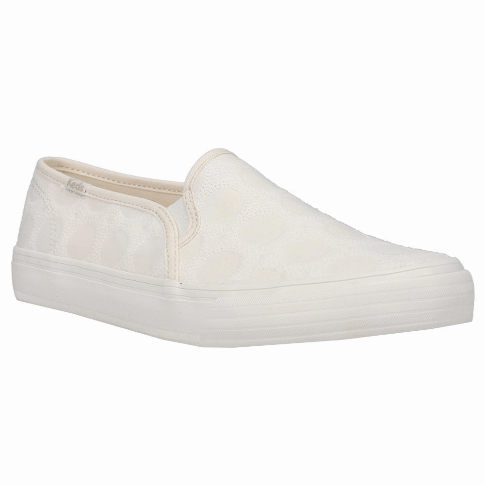 Double Decker Circle Crochet Slip On Sneakers Exceptional Adjustable