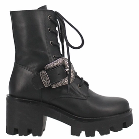 wettest Anatomical Shape Tech Double Down Round Toe Platform Lace Up Boots