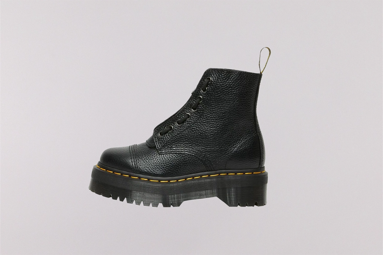 Subtle Finish Secure Strap Dr. Martens Sinclair Milled Platform Boots - 22564001