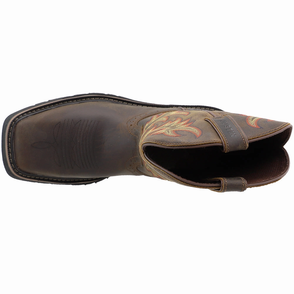 Driller 11 Inch Work Boots Comfort Force Shoes