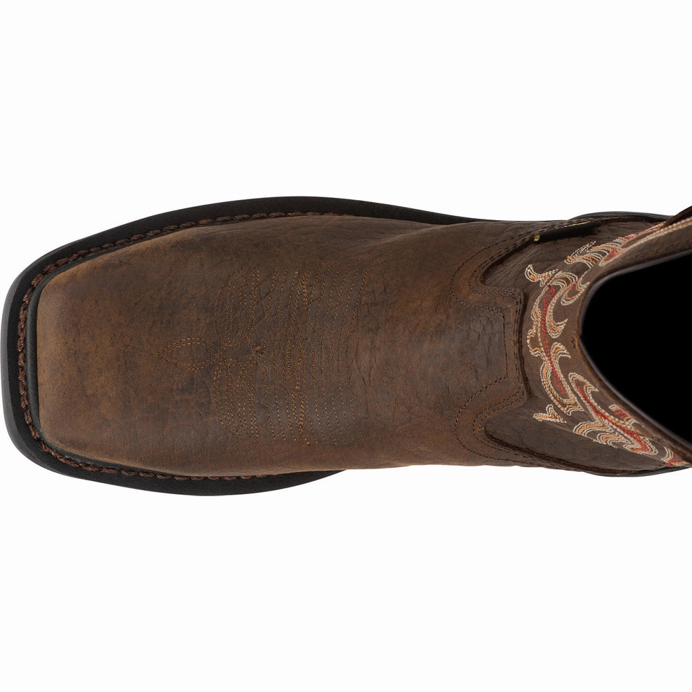 Driscoll 11 Inch Waterproof Met Guard Steel Toe Work Boots Ergonomic Fit Anti Wear Footwear