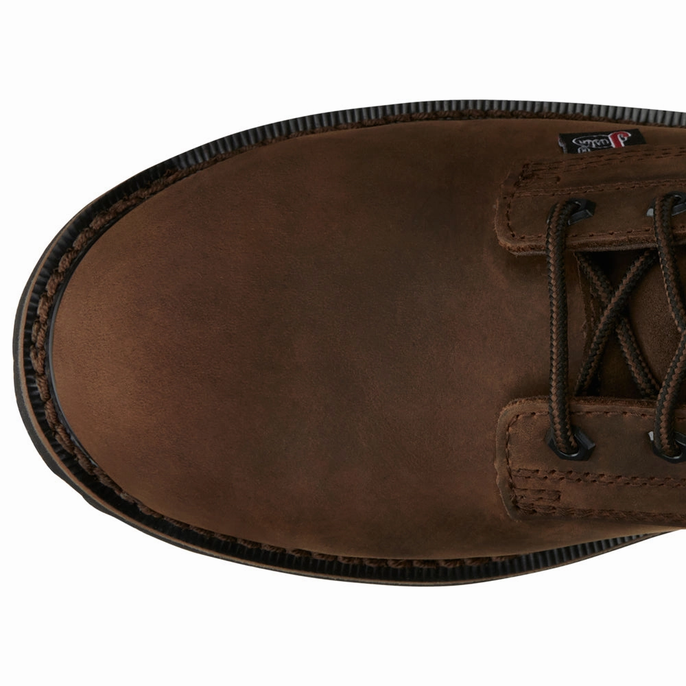 Strong Sole Gear Drywall 8 Inch Waterproof Steel Toe Lace Up Work Boots