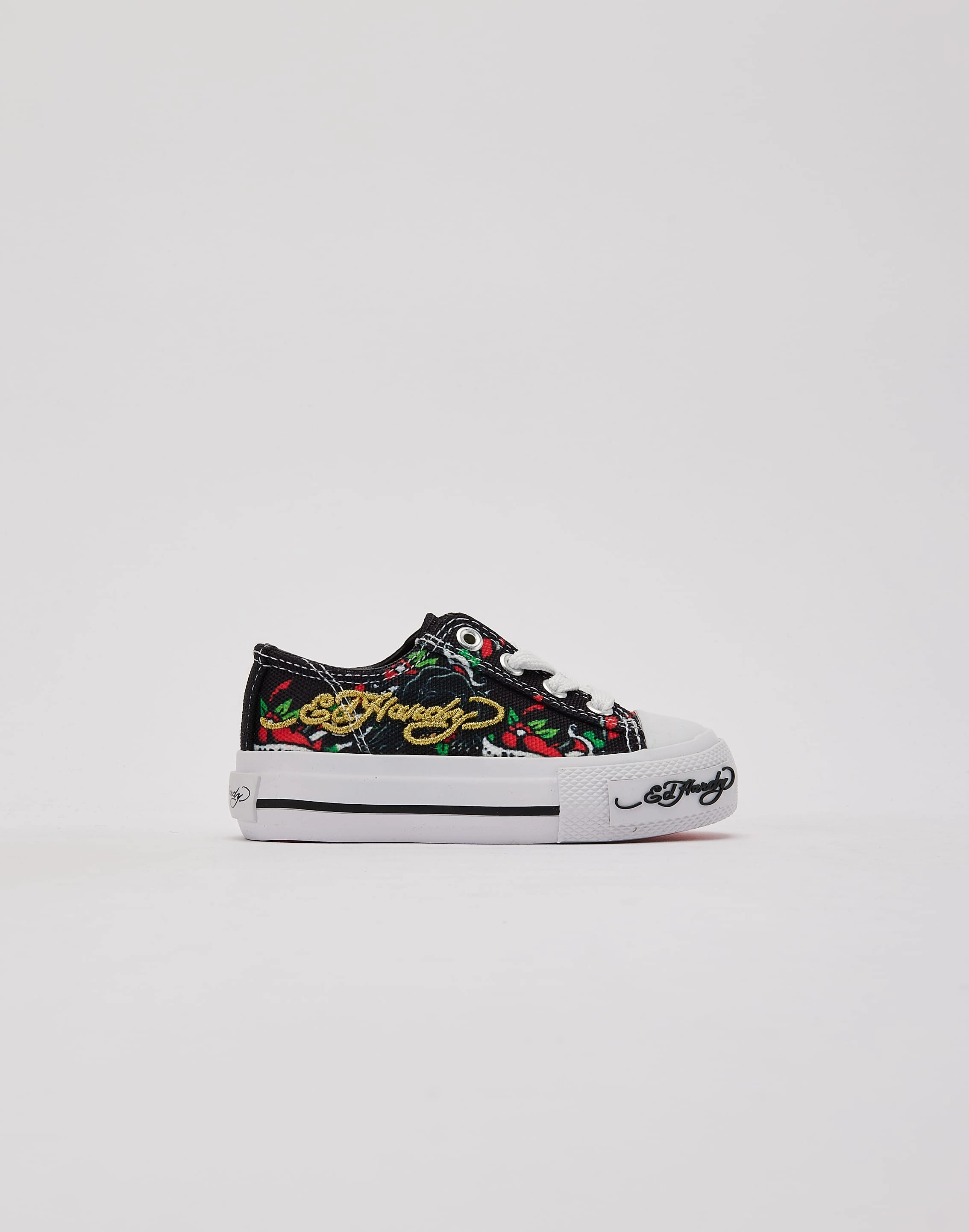 Ed Hardy Panther Low Toddler Nubuck Wide Toe Box Design