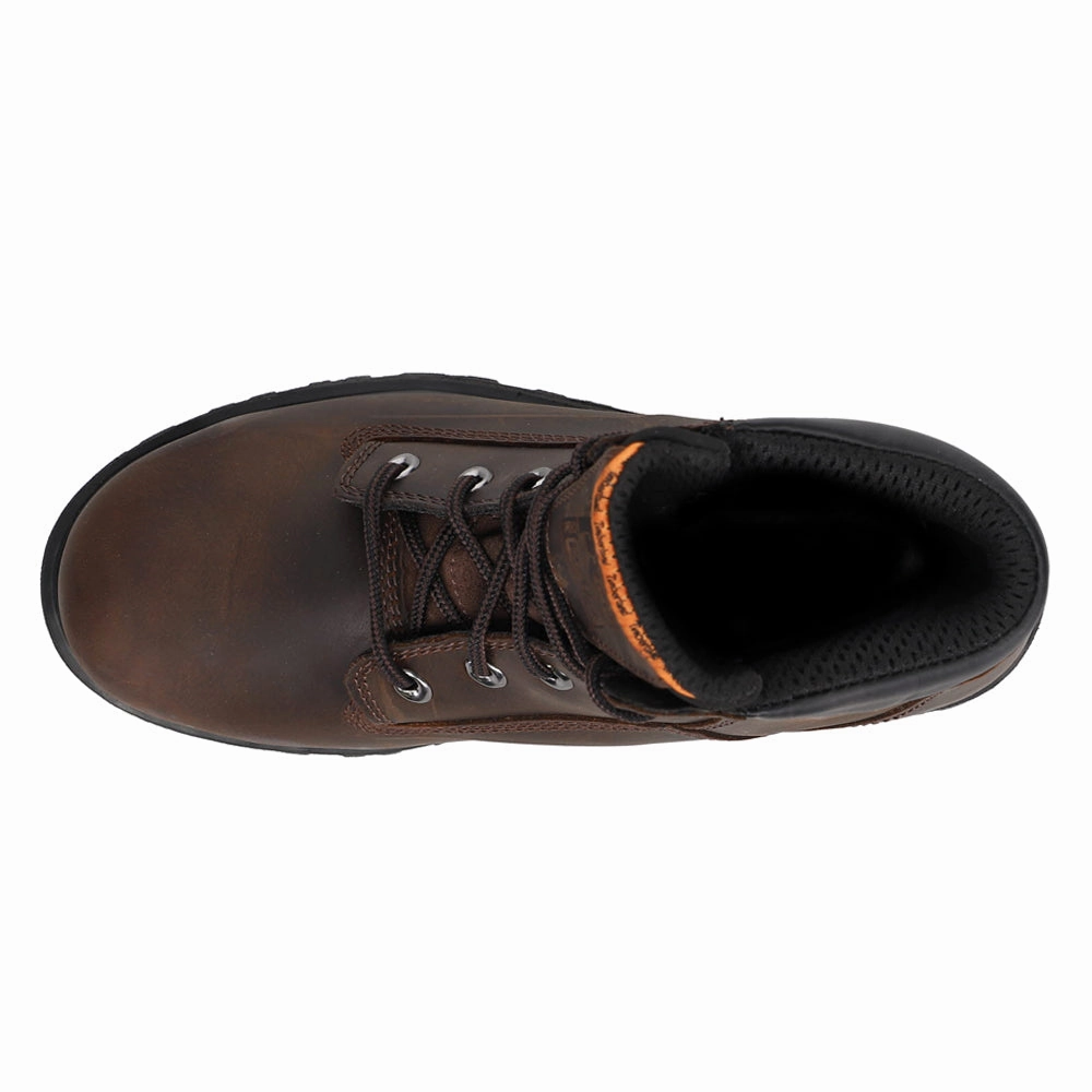 Tough Support Industrial Strength Footwear Magnus 6 Inch Slip Resistant Steel Toe Work Boots