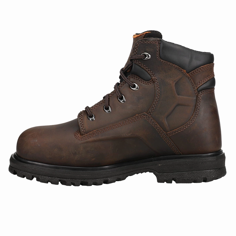 Magnus 6 Inch Slip Resistant Steel Toe Work Boots Heat Shield Gear