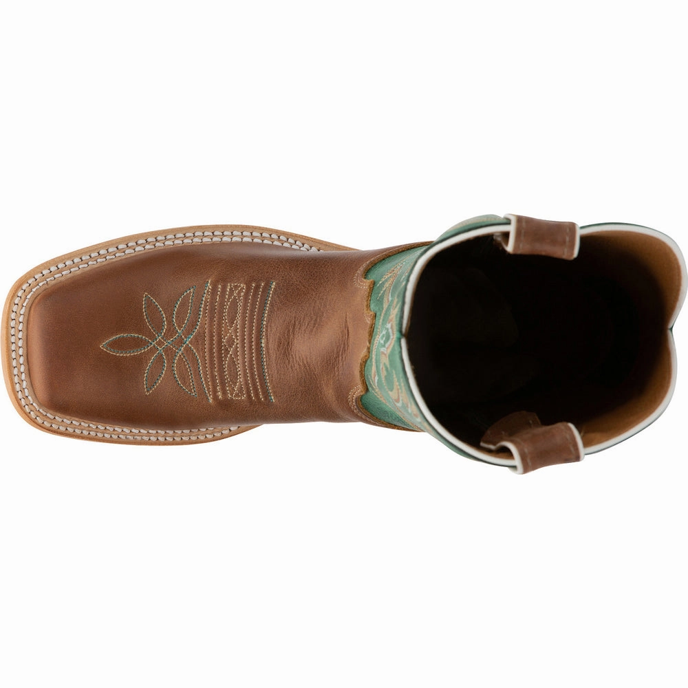 Kenedy 11 Inch Square Toe Cowboy Boots Shock Absorbing Technology windy