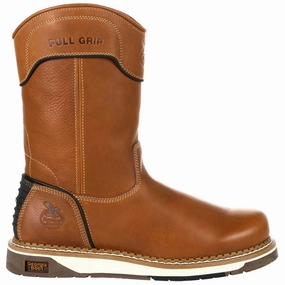 Weatherproof Footwear Wedge 10 Inch Electrical Soft Toe Work Boots