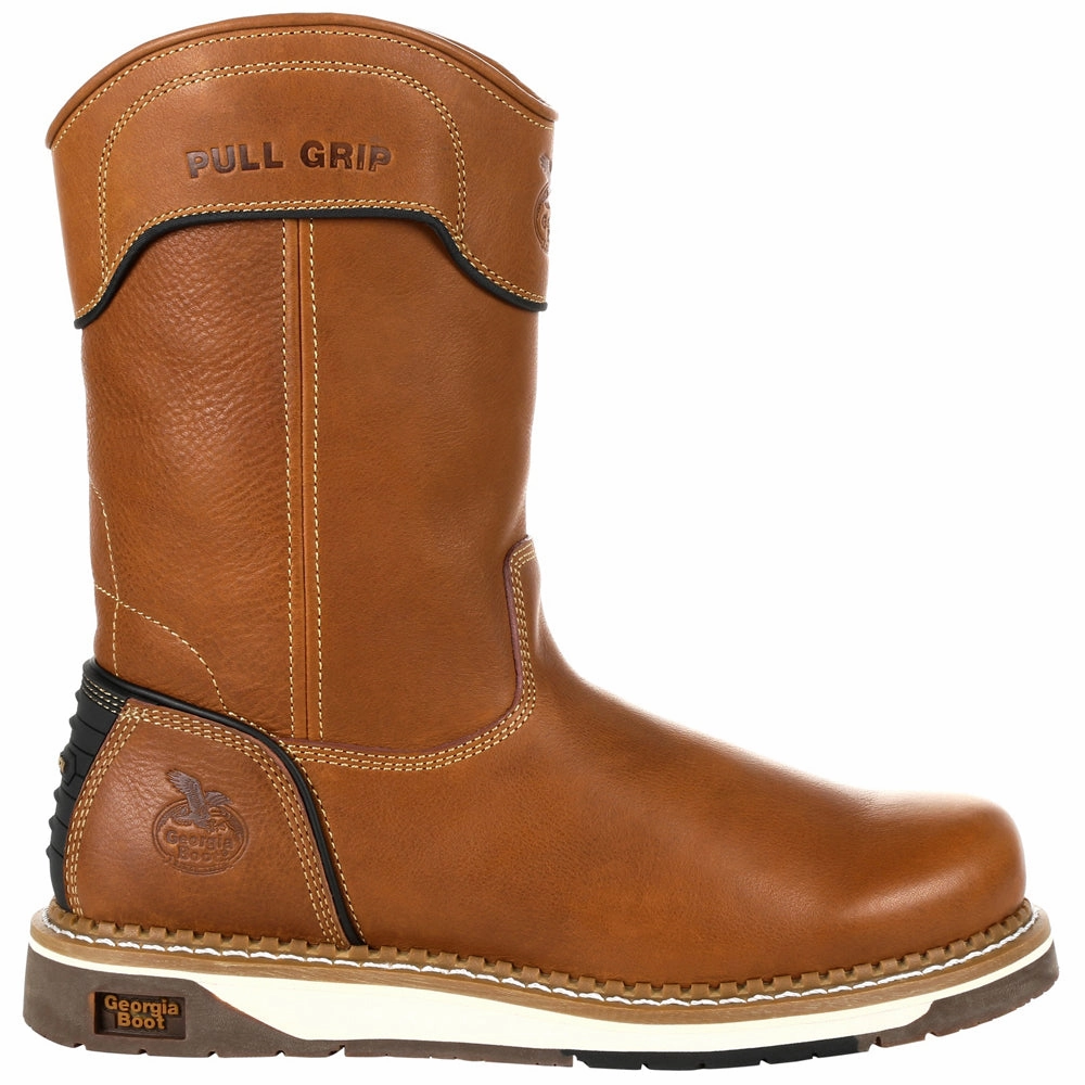 Weatherproof Footwear Wedge 10 Inch Electrical Soft Toe Work Boots