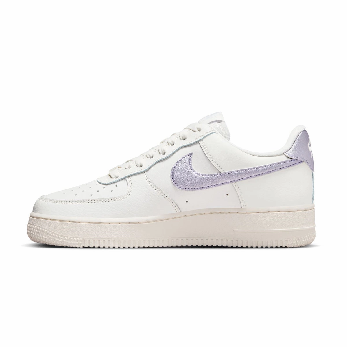 Wmns Air Force 1 '07 Ess 'Metallic Purple' Anti Friction Collar