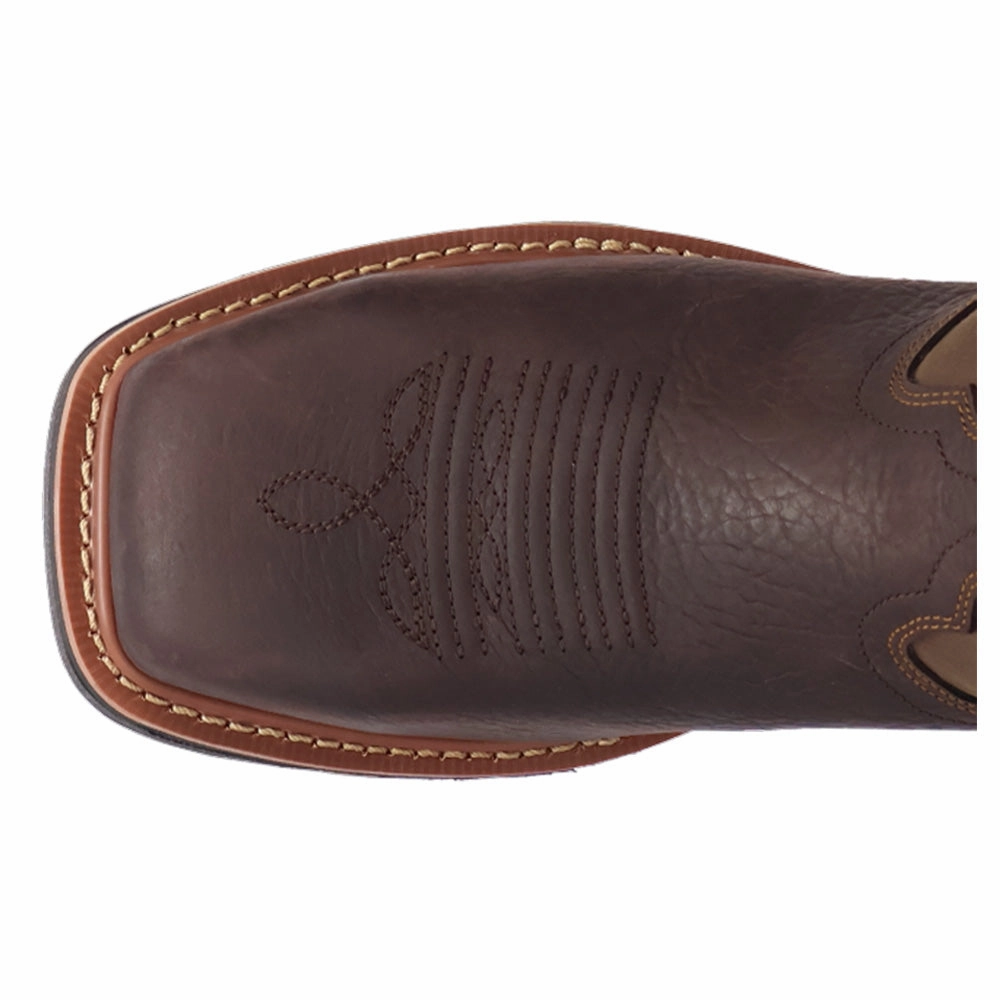 Industrial Fit Impact Guard Footwear Duster 11 Inch Slip Resistant Steel Toe Work Boots