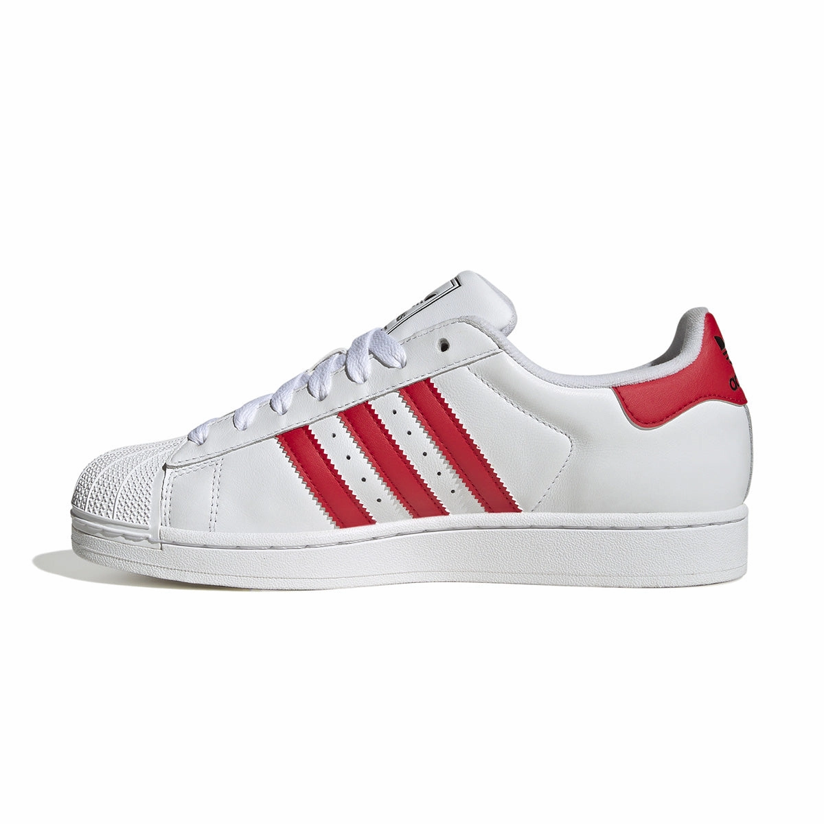 wide - fitting narrow - fitting Superstar II 'White Better Scarlet'