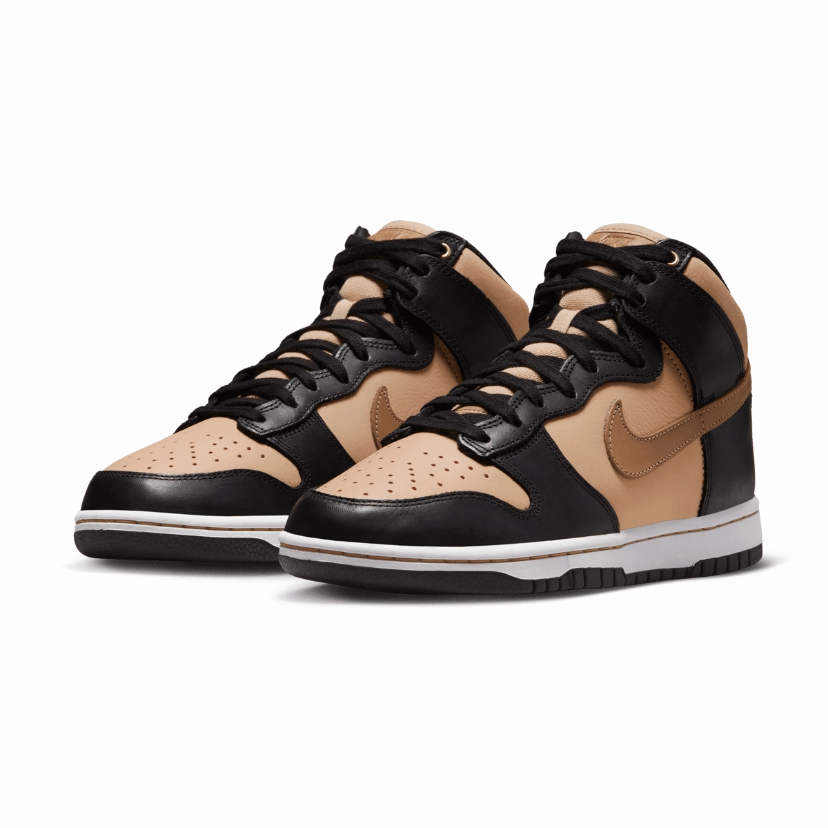 Wmns Dunk High 'Black Flax' summer - style Flexible Torsion System