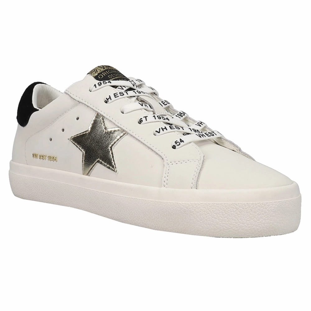 Epic Metallic Platform Lace Up Sneakers Thermoplastic Heel Counter