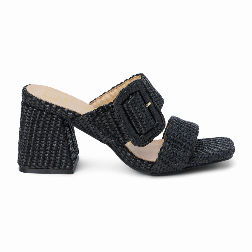 Wide Toe Box Construction Lucy Block Heel Sandals