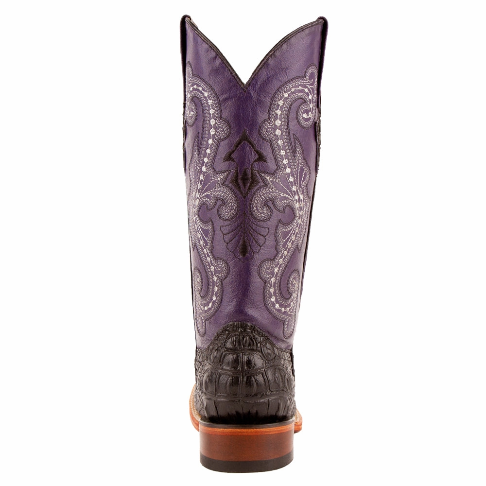 Rancher Caiman Print Square Toe Cowboy Boots snowboarders skateboarders