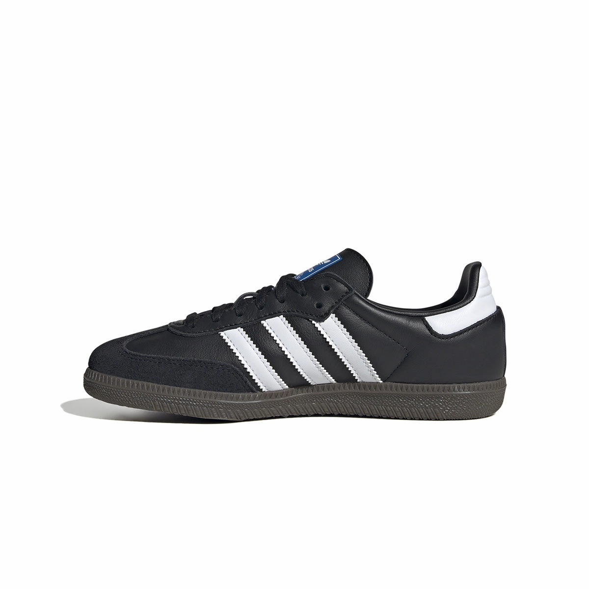 Layered silhouette Recycled Fabric Construction Kids Samba OG 'Black Gum'