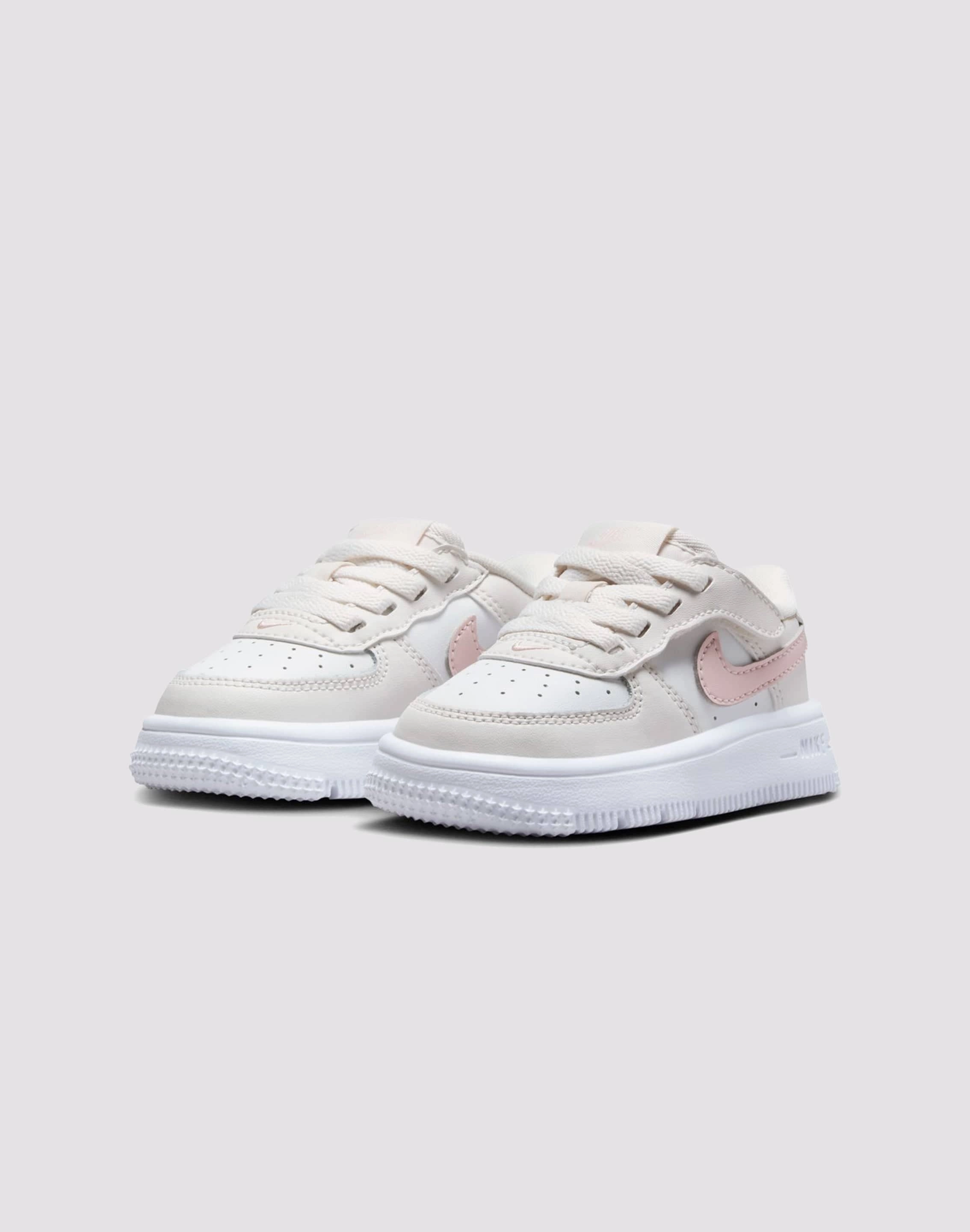 FlexibleRubber Kids' spring shoes Nike Air Force 1 Low EasyOn Toddler Girls' "Phantom/Echo Pink/Summit White"
