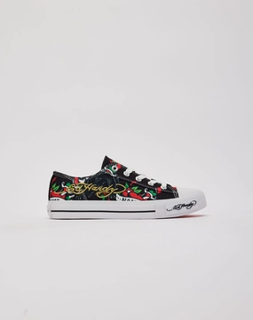 Ed Hardy Cat Low Grade-School Elegant Piece Reinforced Toe Guard