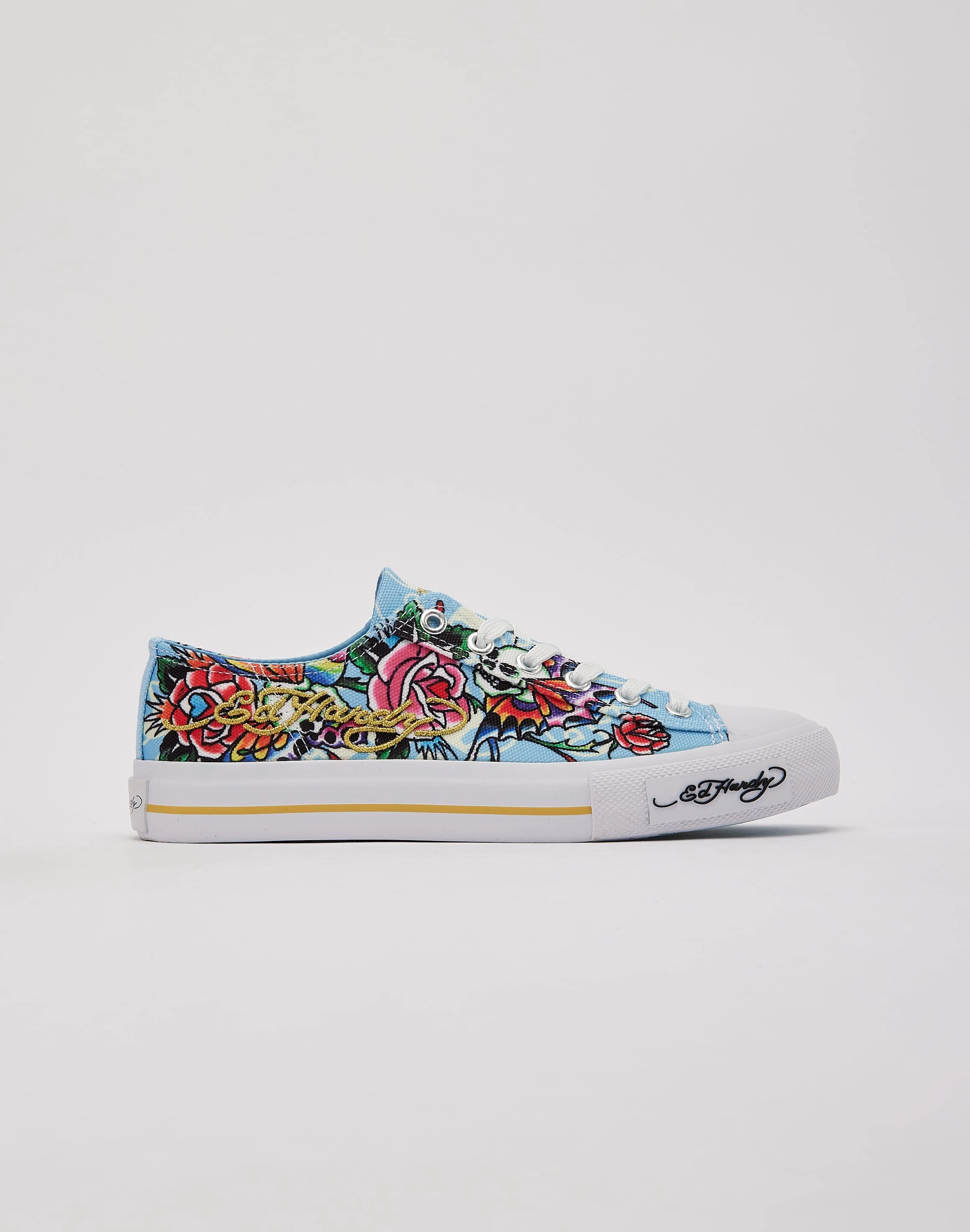Ed Hardy Flower Low lace - up