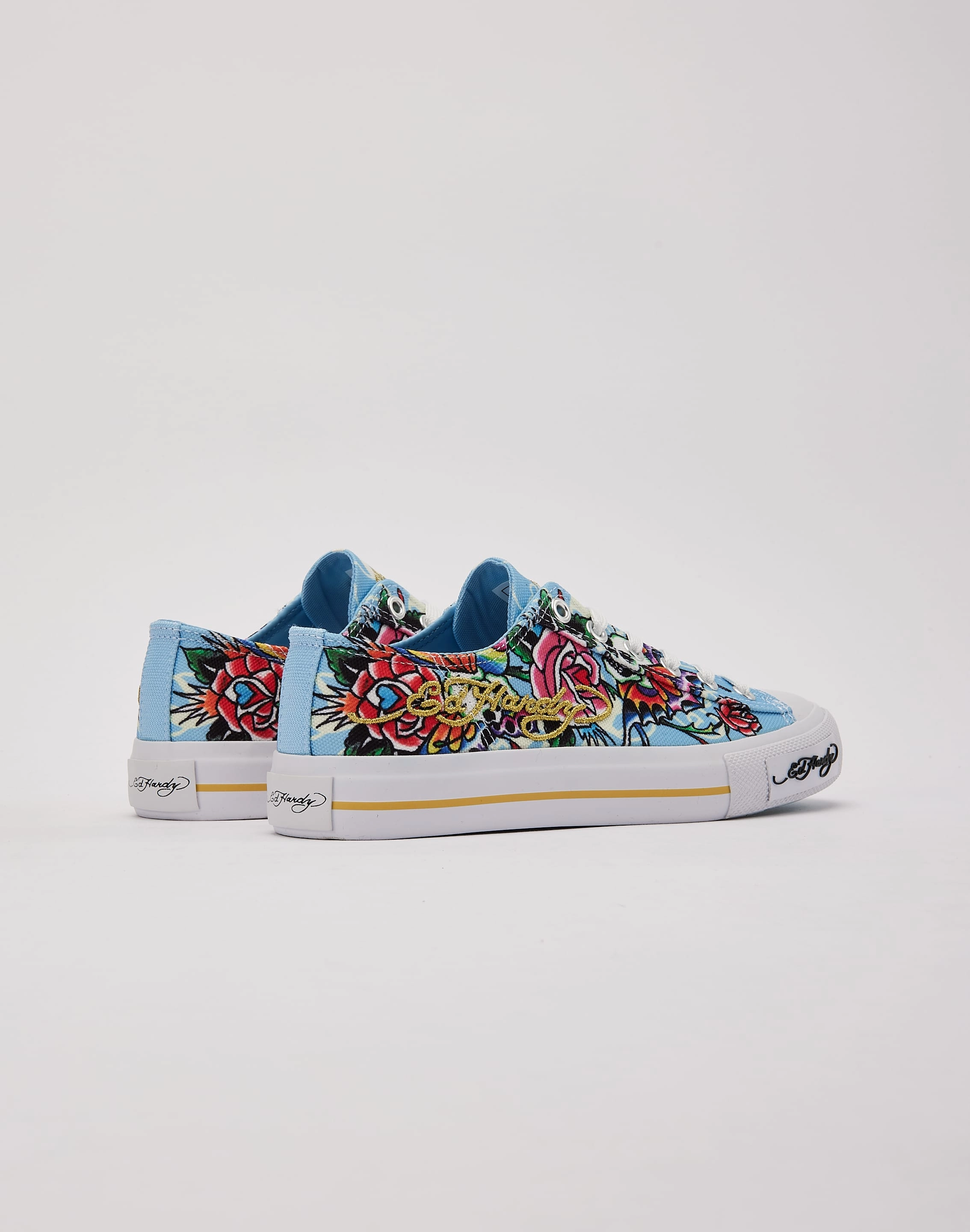 Ed Hardy Flower Low moisture - wicking - level lace - closure