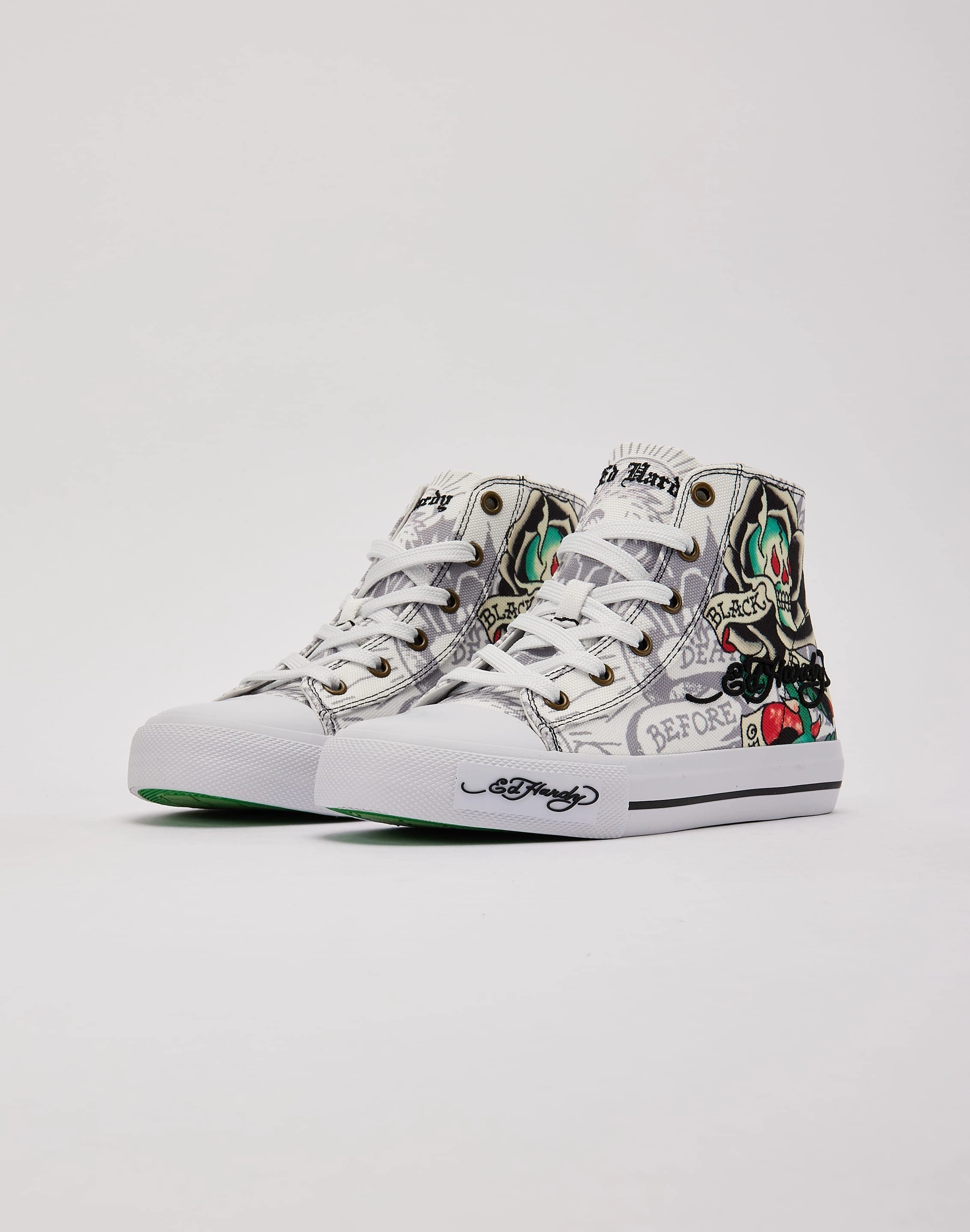 Skating Ed Hardy Tattoo Hi Grade-School