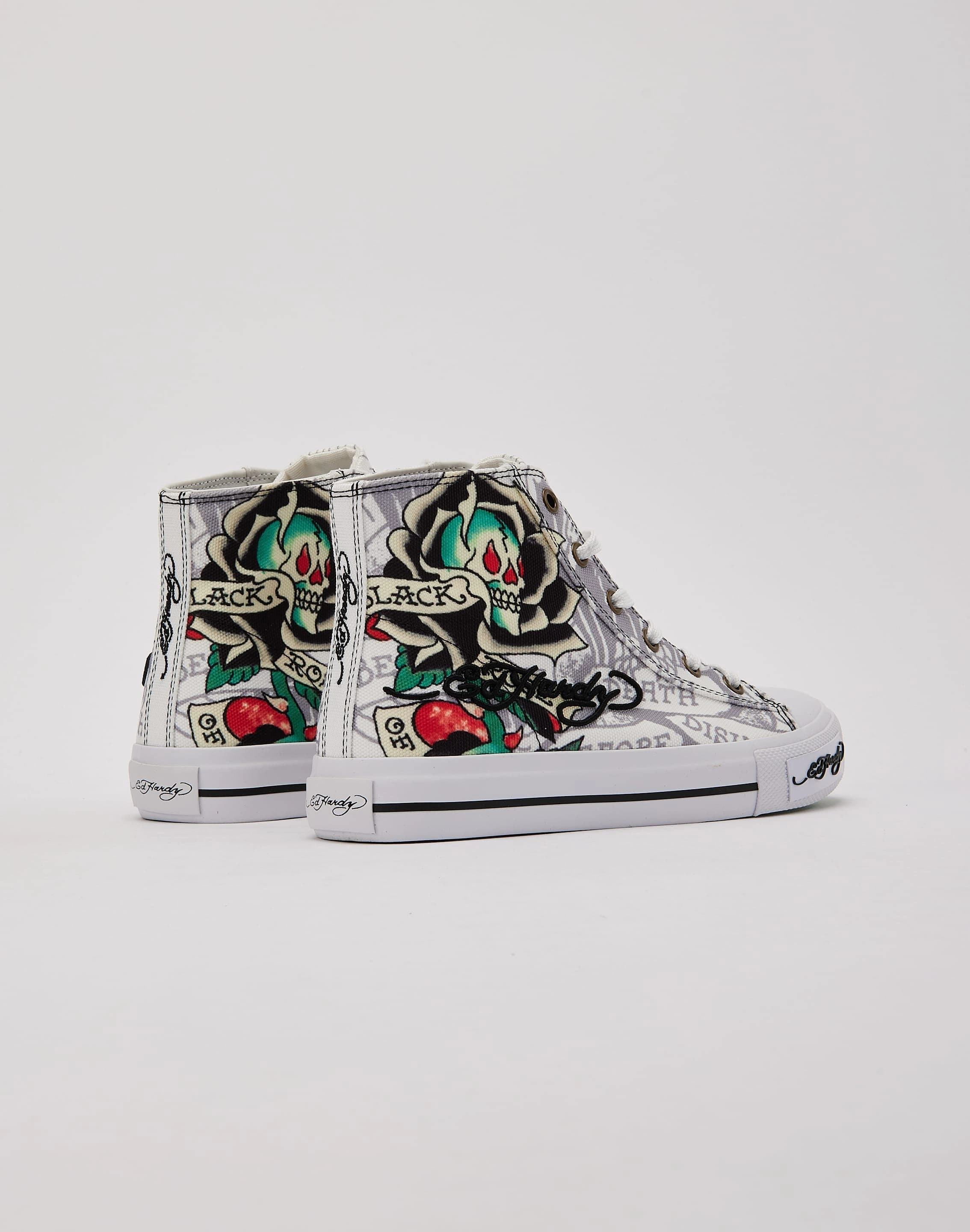 Ed Hardy Tattoo Hi Grade-School Iconic silhouette exact