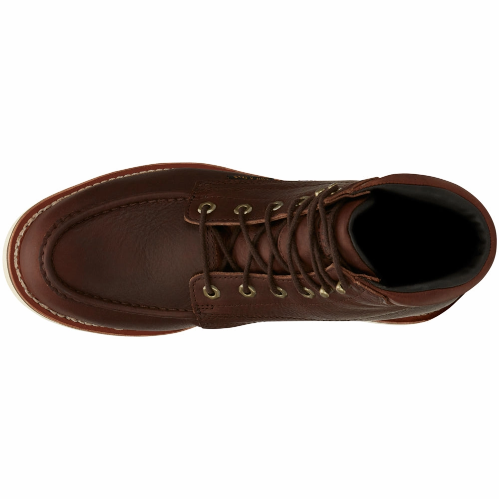 Edge Walker 6 Inch Waterproof Lace Up Wedge Work Boots Quick Adjustment