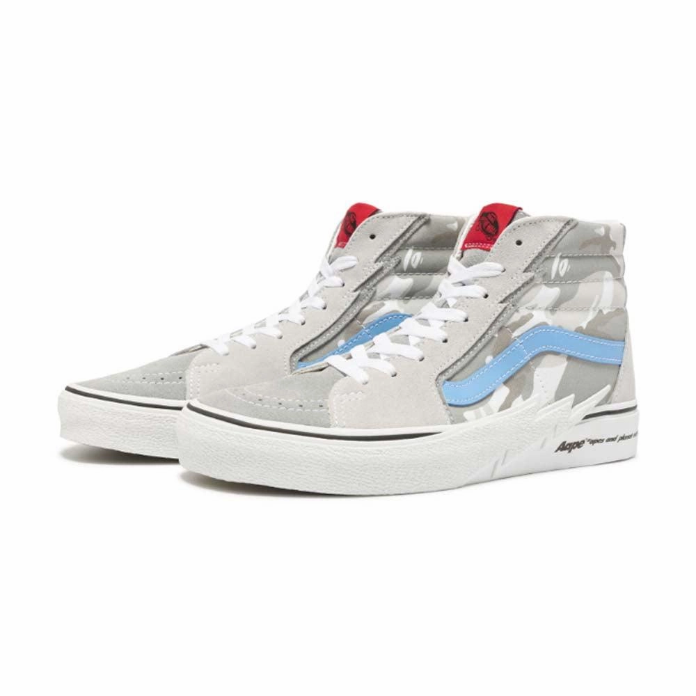   Aape SK8-Hi 'Bolt Grey' Flexible Groove Design