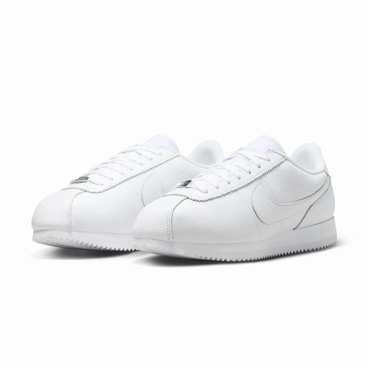 Wmns Cortez 23 'Premium Triple White' thermal familiar