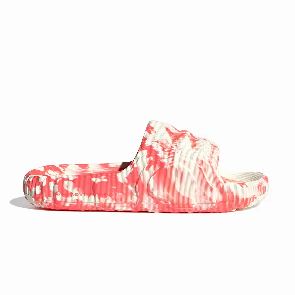 Wmns Adilette 22 'Ivory Solar Red' Glam shock absorption Cool in summer